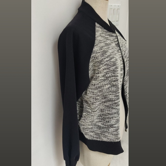 Loft 82 OAK+FORT light Heather grey Bomber jacket - Picture 3 of 6